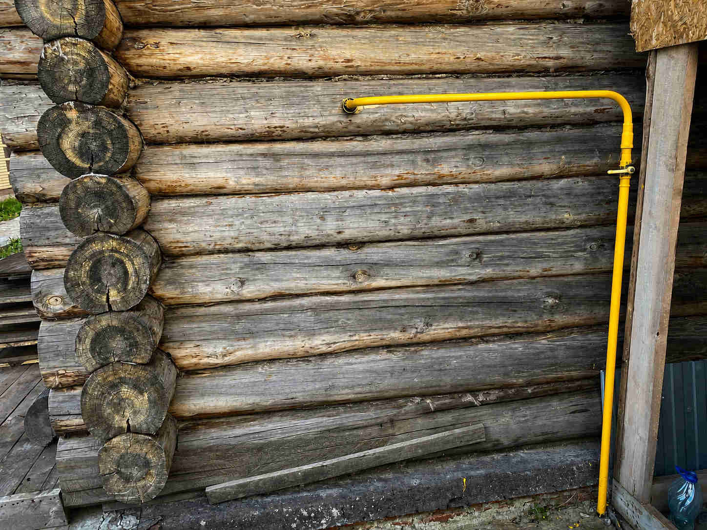 Подключение к газу деревянной бани под ключ — фото 4